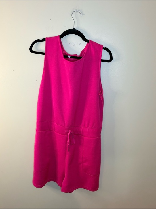 No brand Pants - Sleeveless Hot Pink Drawstring Romper